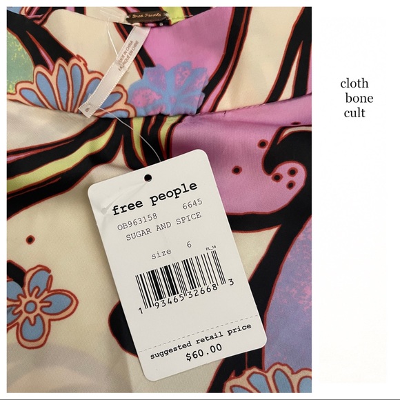 ✨NWT✨ Free People🌼 “Sugar and Spice” SKIRT - Picture 8 of 14